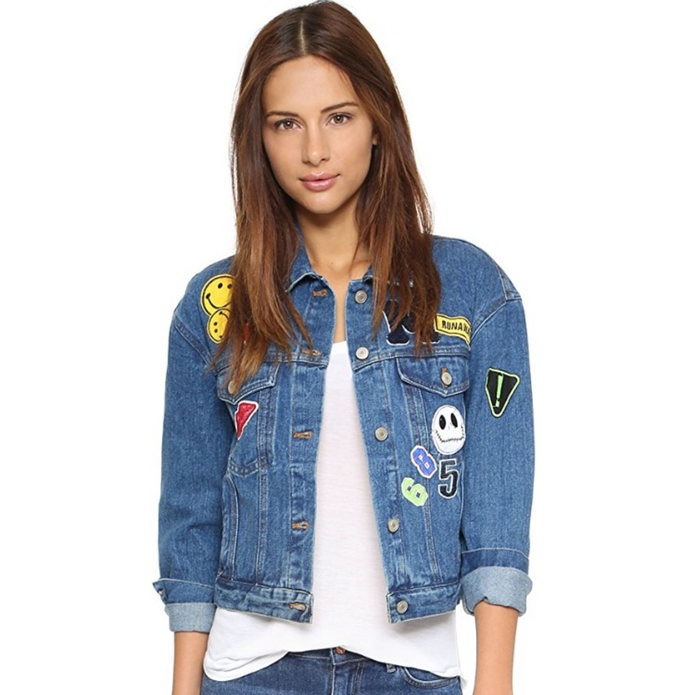 Re:named Jean Jacket with patches